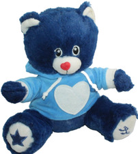 PELUCHE ORSO BLU PUBBLICITA BACI PERUGINA DA COLLEZIONE RARO RARISSIMO