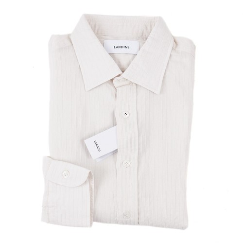Camicia lardini leggera panna - lardini,
