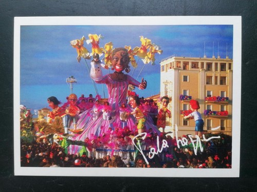 Cartolina carnevale viareggio - carnevale,