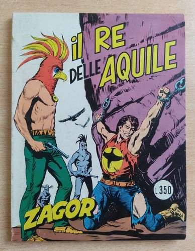 Zagor ristampa rossa - rossa, daim