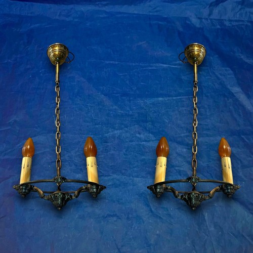 Coppia rari candelabri - di,