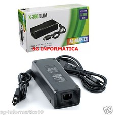 ALIMENTATORE DI RICAMBIO PER CONSOLE MICROSOFT XBOX 360 SLIM - 220 V CARICATORE