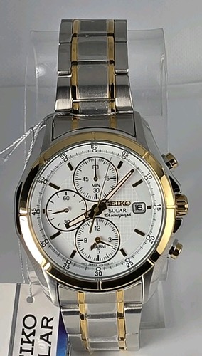 Seiko solar chronograph men s - seiko,