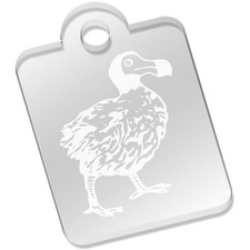 'Dodo' Laser-Engraved Clear