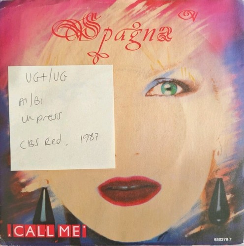 Spagna call vinyl record - call,