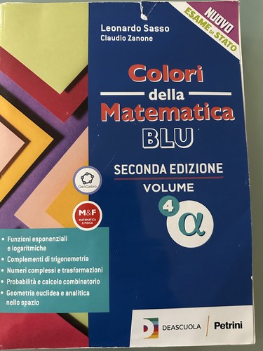 Colori della matematica blu - colori,