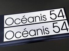 BENETEAU Oceanis 54 Adesivi - Stickers Decals - Decal Autocollant