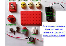 Rari componenti di una confezione Elettro Bral 2 gioco vintage anni '60 - USATI