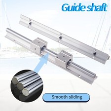 2 pezzi SBR12/16/20 albero binario lineare 300 mm ~ 1500 mm + 4 pezzi blocco cuscinetti SBR12/16/20