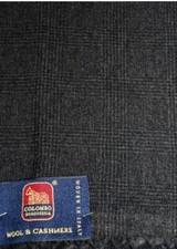 Lanificio Colombo Taglio giacca 2,2 mt Cashmere 60% Principe GallesMade in Italy