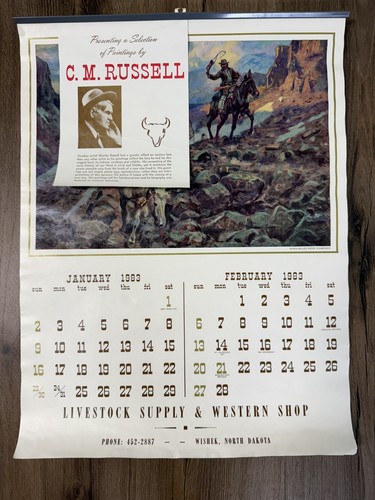 Calendario charles russell - calendario,