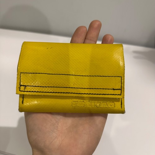 Freitag yellow wallet card - yellow, wallet/card