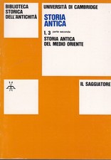STORIA ANTICA I,4 - I.3 VOLUME PARTE 2 STORIA ANTICA DEL MEDIO ORIENTE