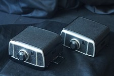 rolleiflex sl66 magazine with slide + magazine without sld great shape no tested