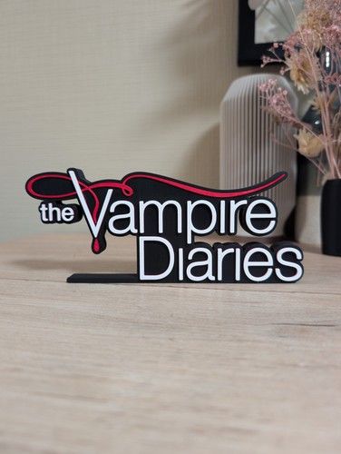 Logo the vampire diaries 3d - the,