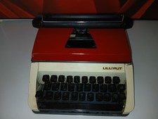 MACCHINA DA SCRIVERE  D'EPOCA - ANTICA - VINTAGE PORTATILE LILLIPUT ANNI 60 