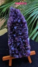 ►DRUSA  AMETISTA  13.51 x CM. 6.12 x 6.20 x 3.71 URUGUAY AMETHYST  ◄