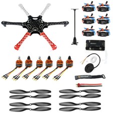QWinOut F550 kit telaio drone fai da te 6 assi 550 mm esacottero radiocomandato non assemblato