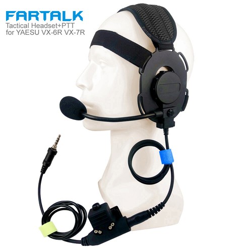 Microfono cuffia tattico ptt - microfono,