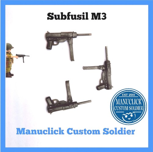 Subfusil arma ejercito - x,