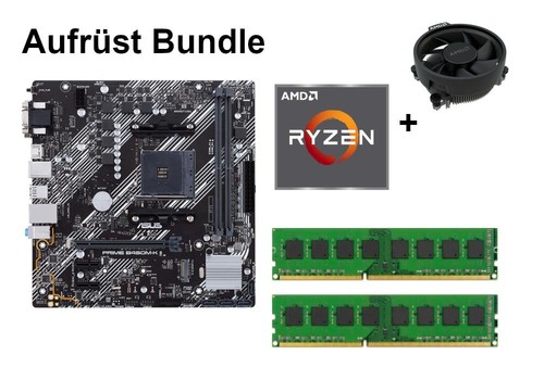 Bundle asus prime b450m - bundle,