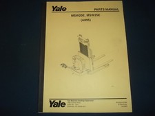 YALE MSW20E MSW25E A895