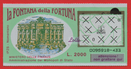 Biglietto gratta vinci la - gratta,