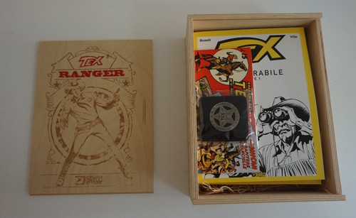 Tex ranger box legno - tex, con