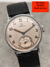 OMEGA 30T2 CARICA MANUALE SECTOR DIAL NUMERO BIG EYES SUBSECOND MILITARY + REVISIONE