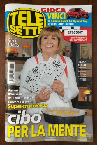 Tele sette con anna - tele, +