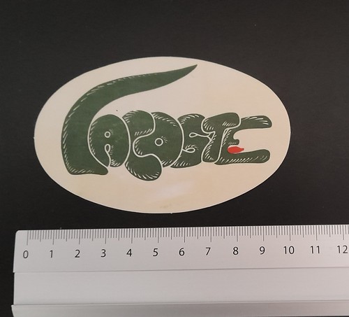 Lacoste adesivo anni - , 80