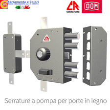 Serratura a Pompa Porta Legno