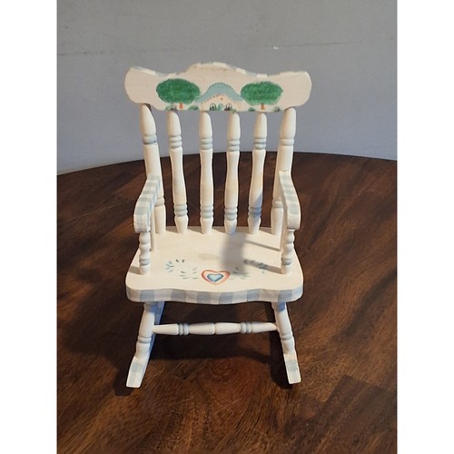 Sedia dondolo vintage in - sedia,