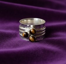 Anello a fascia rotonda stile
