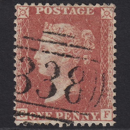 1857 1d piastra di - 1d,