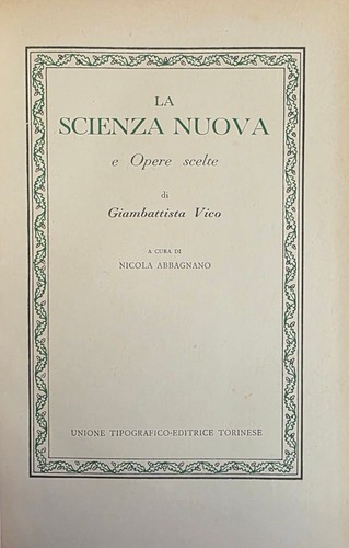 Vico giambattista scienza - la,