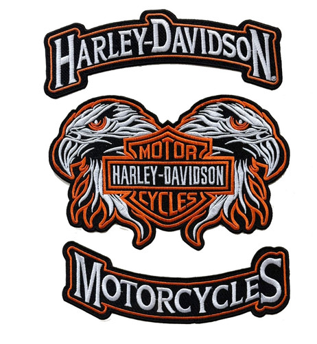 Harley style doppia aquila - doppia,