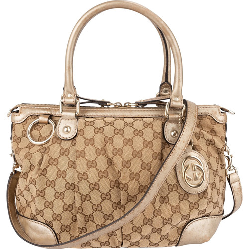 Borsa mano gucci monogram gg - a,