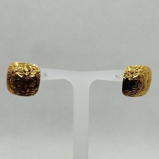 Orecchini bottone in acciaio