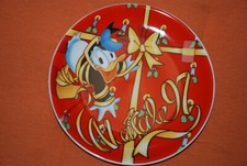 Piatto di Natale Disney 1997 paperino - Claudio Sciarrone