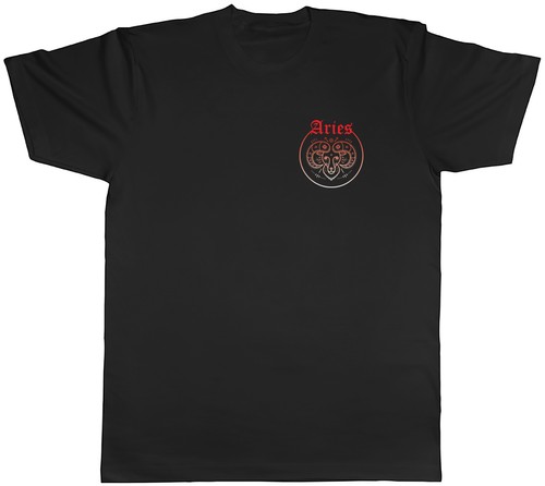 Shirt ariete oroscopo segno - ariete,