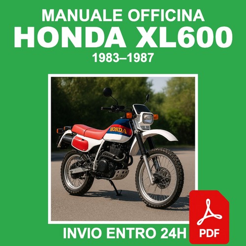 Manuale officina honda - officina, xl600