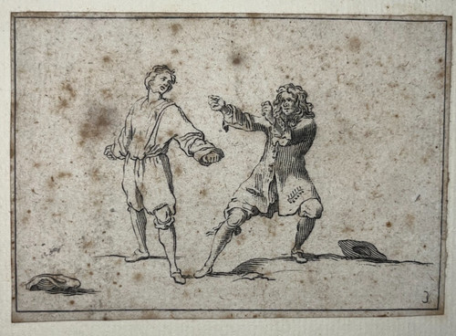 Querelle gravure clerc - gravure, le