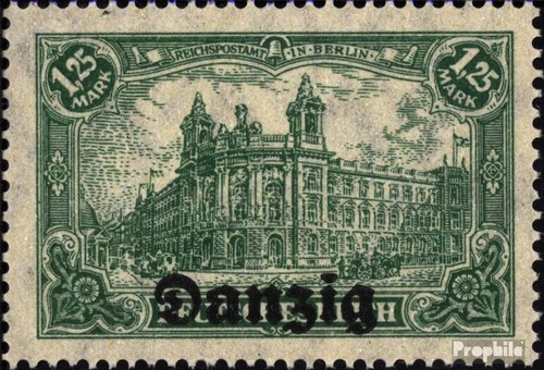 Francobolli danzica 1920 9b - francobolli,