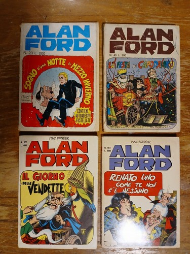 Lotto fumetti originali alan - lotto,