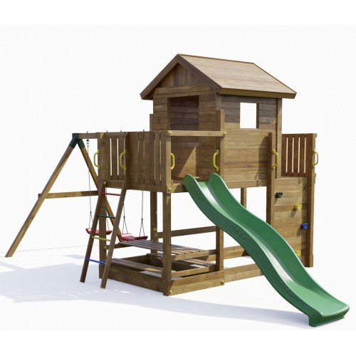 Parco giochi giardino - in, legno
