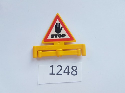 Playmobil insegna stop - insegna, mano