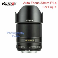 Obiettivo Viltrox 33 mm F1.4 messa a fuoco automatica attacco XF per fotocamera Fujifilm FX Fuji X T3 T4