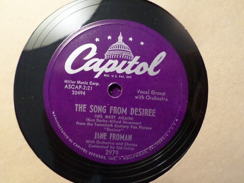 Capitol record jane - capitol, record/jane