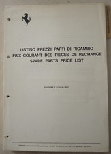 Listino Prezzi Parti di